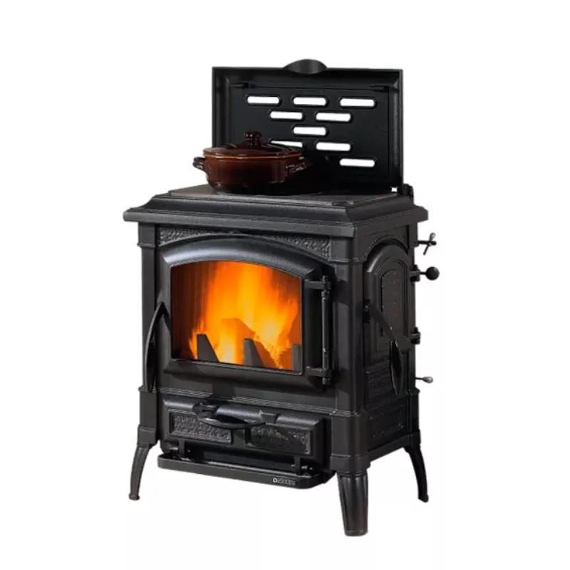 Holzofen mit Flachheizung Isetta Con Cerchi.16 - 7,3 kW — Foto 3
