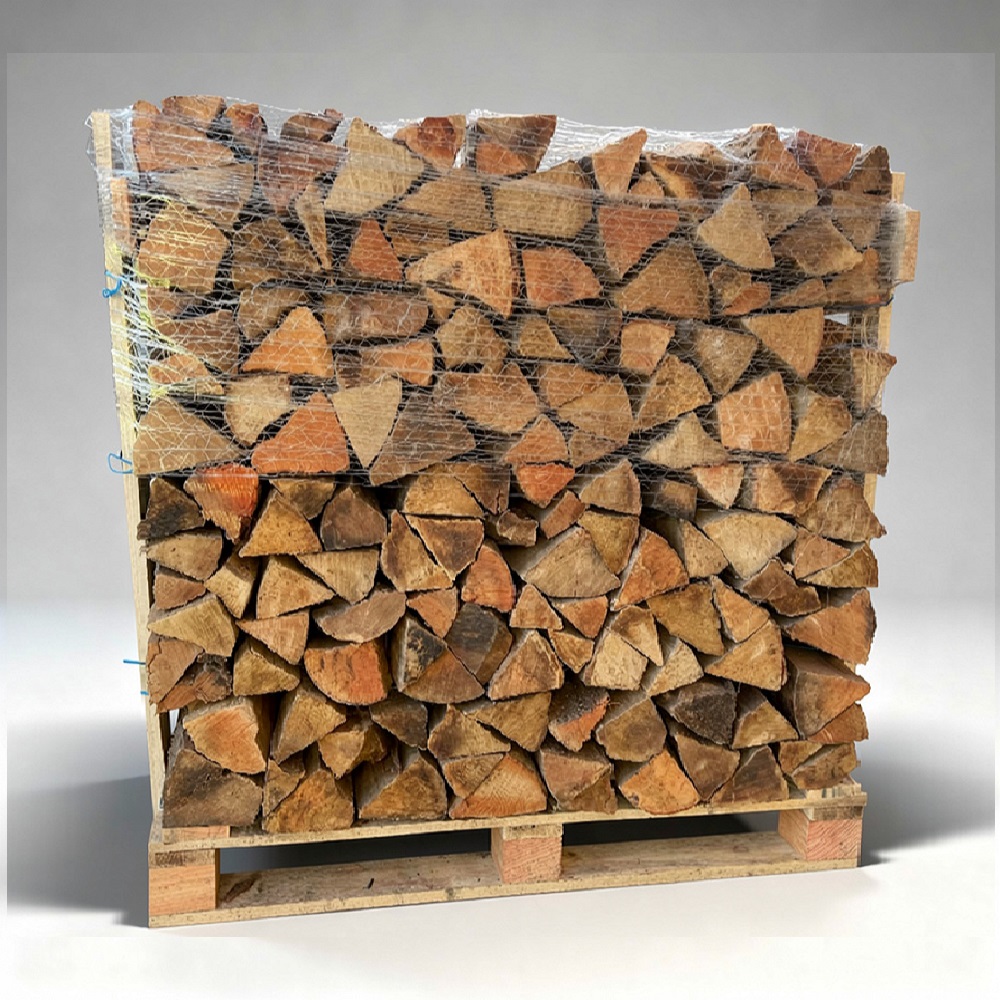 Buchen-Brennholz 30 cm kammergetrocknet auf Palette — Foto 2