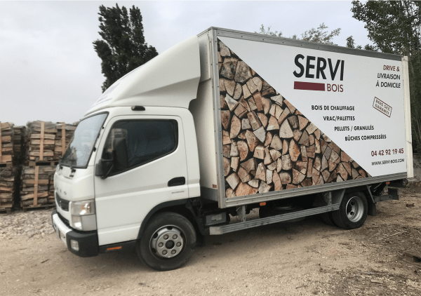 Buchen-Brennholz 30 cm kammergetrocknet auf Palette — Foto 5