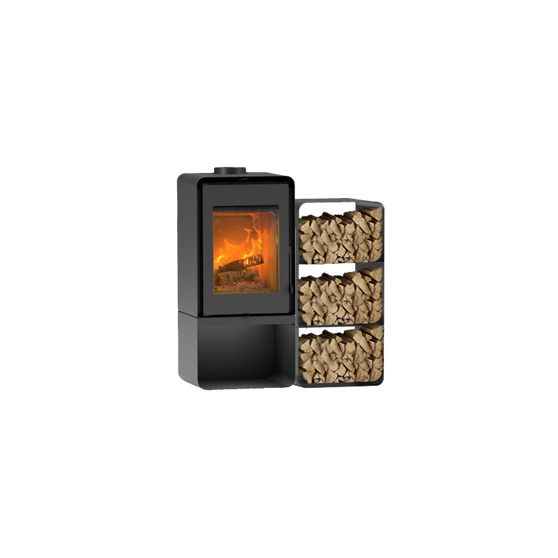 Domino-Holzofen mit Holzlager und 3-Ebenen-Modul – 8,5 kW — Foto 3