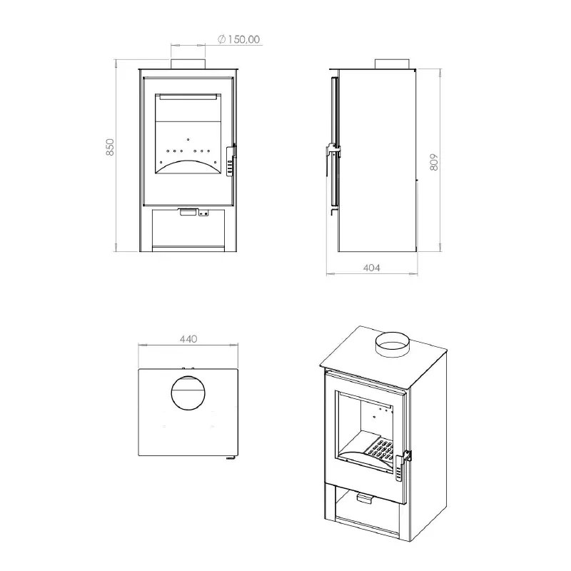 Stephania Holzofen – 7,5 kW — Foto 4