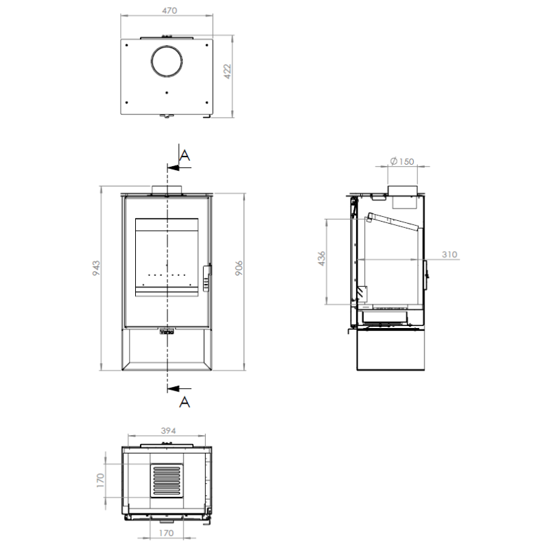 Aicardo Holzofen – 7,5 kW — Foto 6